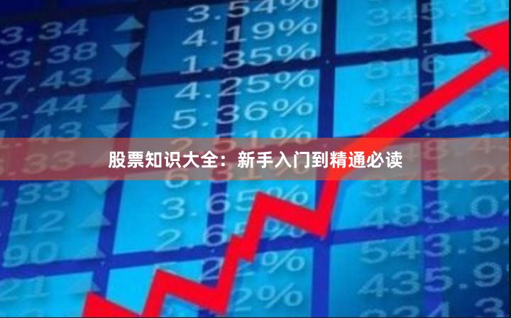 股票知识大全：新手入门到精通必读